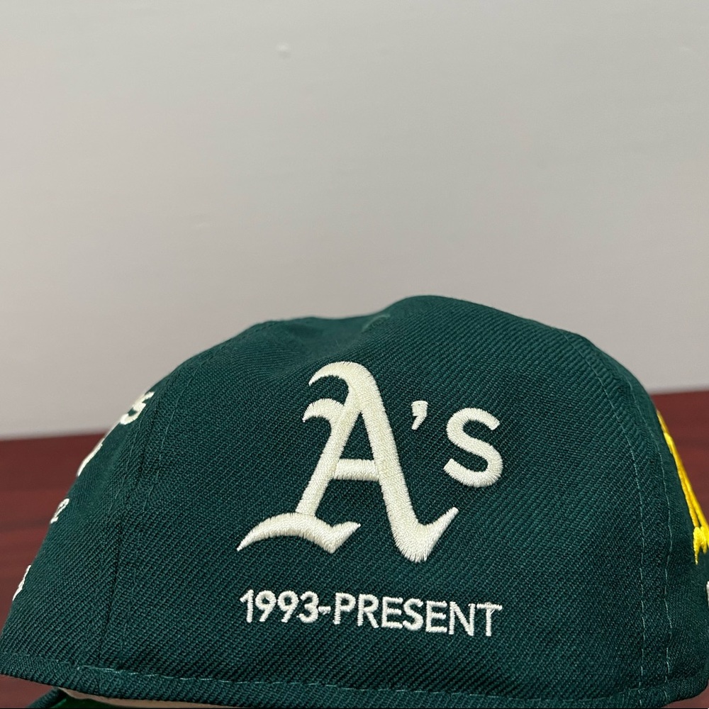 New Era, 59Fifty Fitted Hat, Logo Progression, Oakland Athletics - Picture 5 of 15